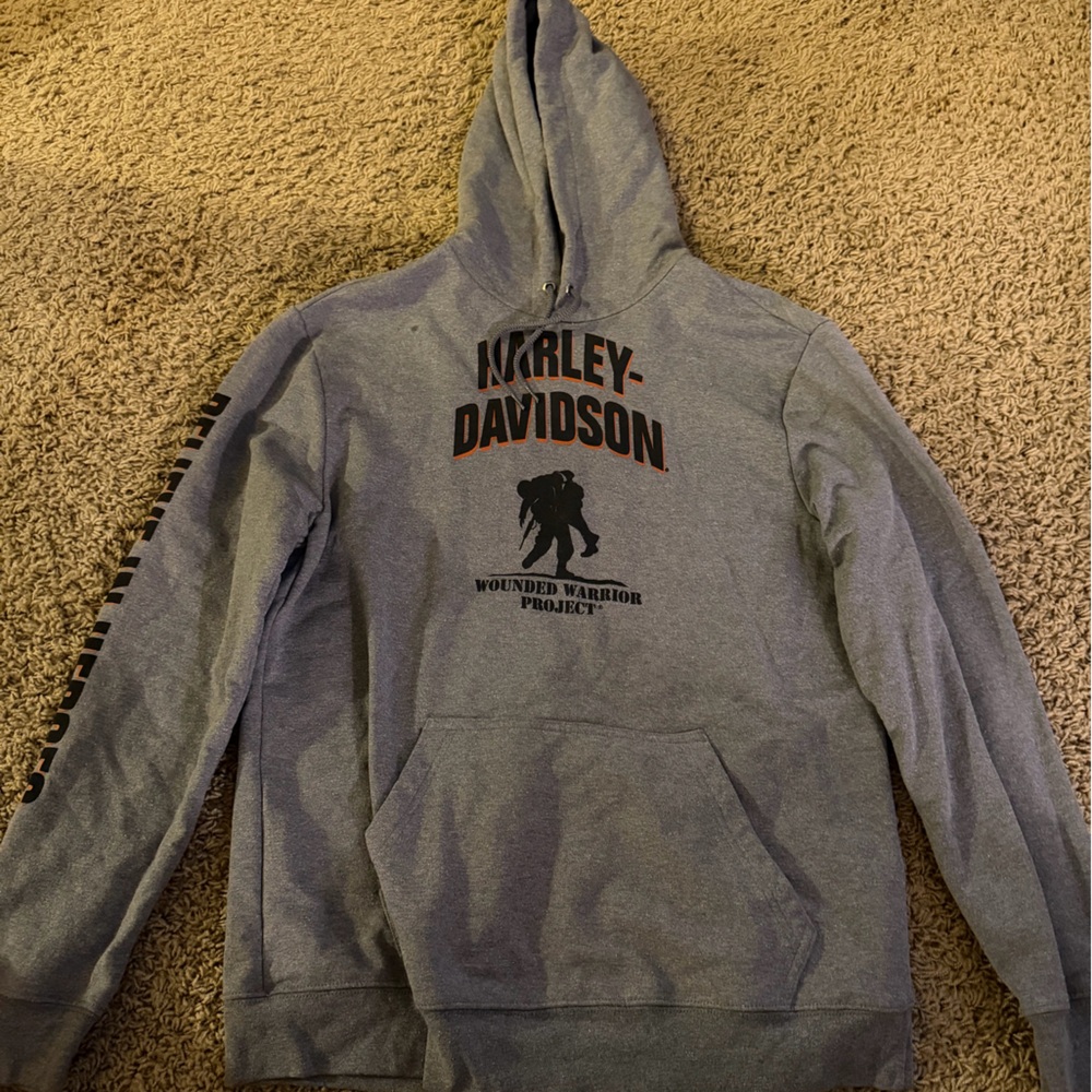 Harley-Davidson Gray Hoodie